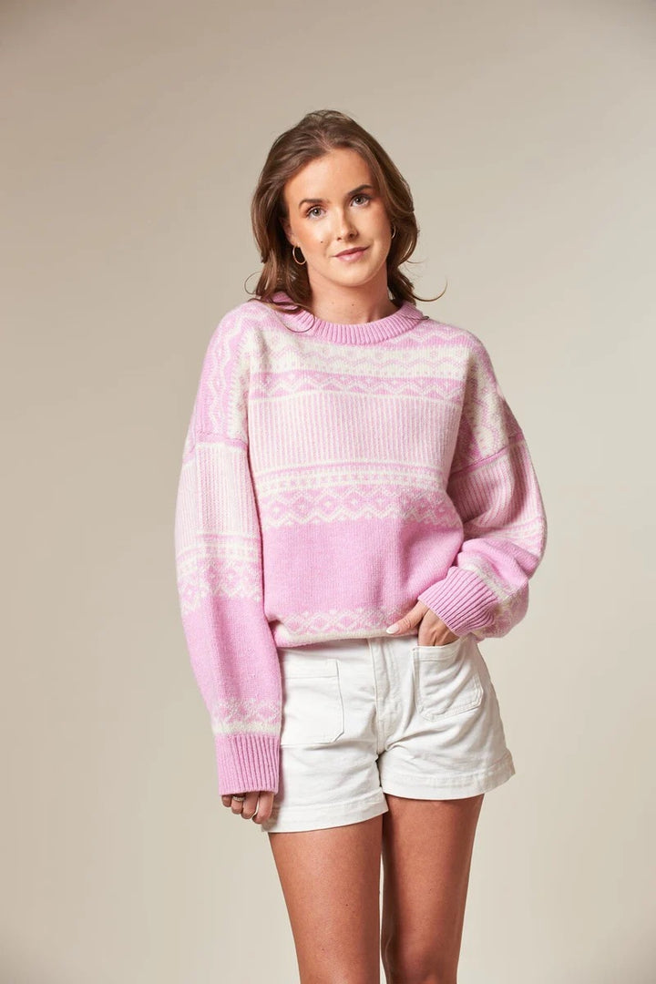 Stirlig  Lt Pink/Offwhite