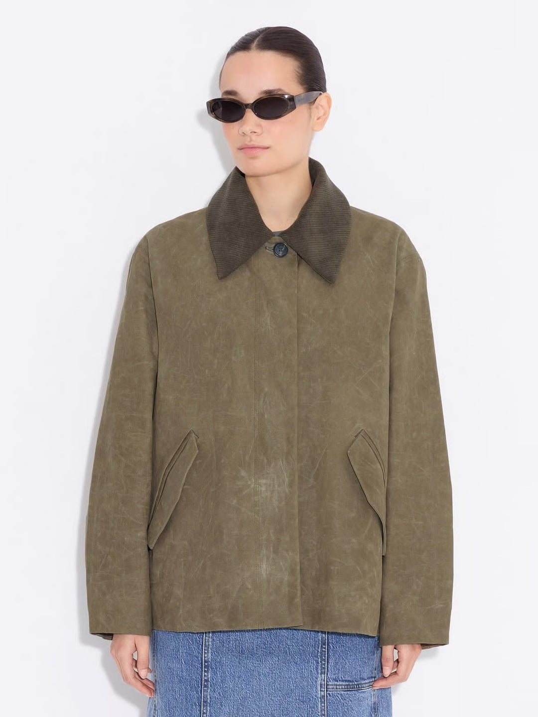 Diana Short Jacket  Green