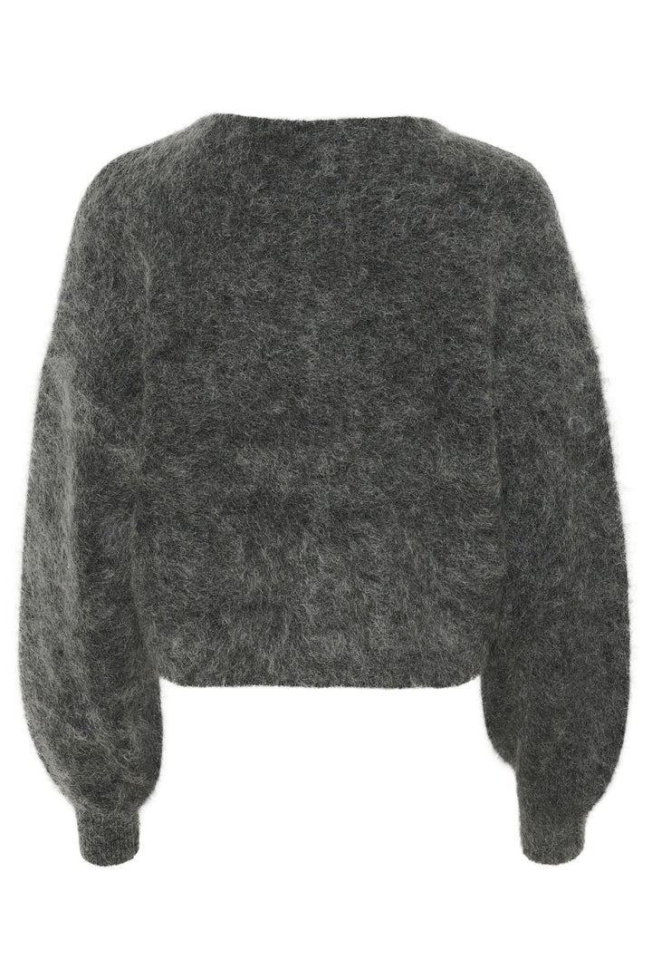 Debbie cardigan  Charcoal Melange