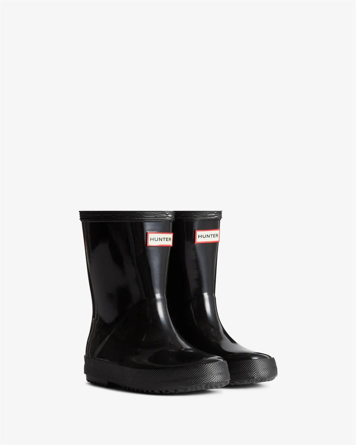 JUNIOR ORIGINALS GLOSS BOOT  Black