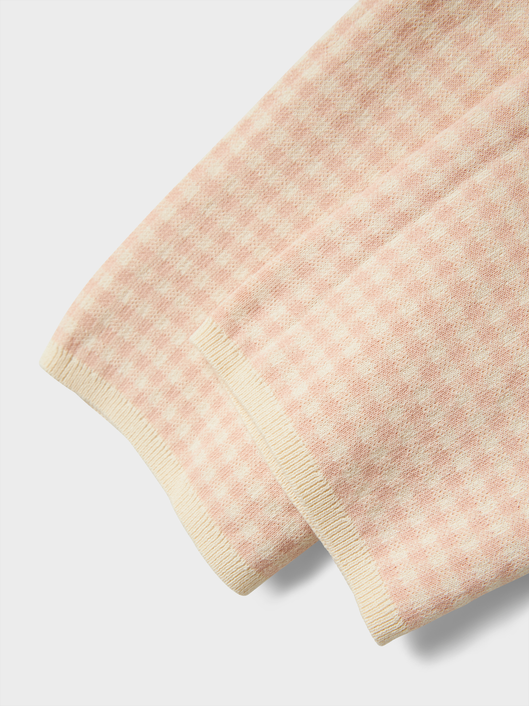 Nmfnadie Wide Knit Pant Lil  Cameo Rose