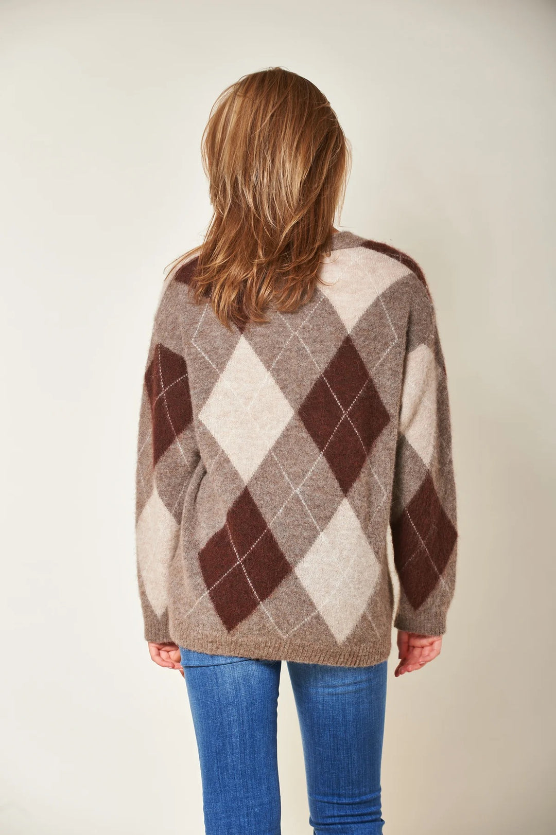 Arabella Argyle  Brown Melange Combo