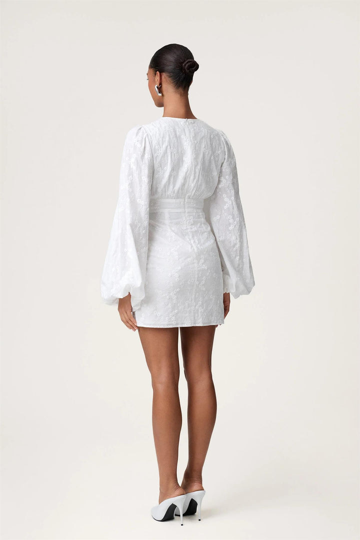 Florence dress  White Embroidry