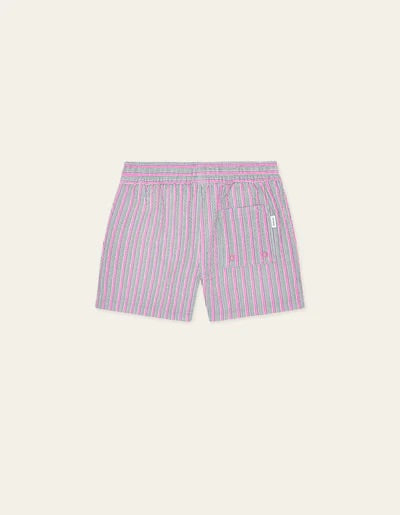 Stan Stripe Swim Shorts KIDS  Crocus Pink