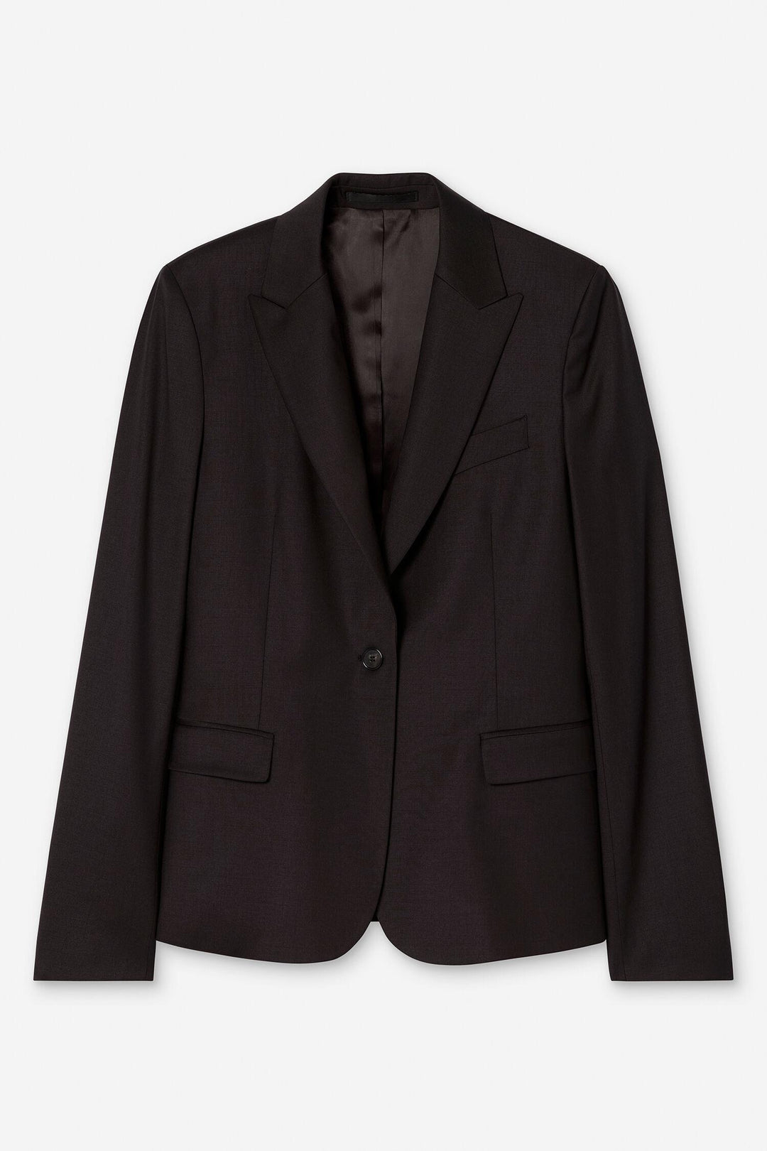 sasha cool wool blazer  Dark Chocolate