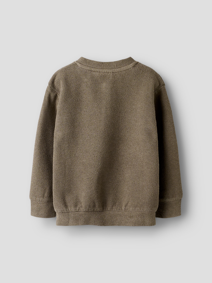 Banjo Ls Loose Sweat  Mørkebrun