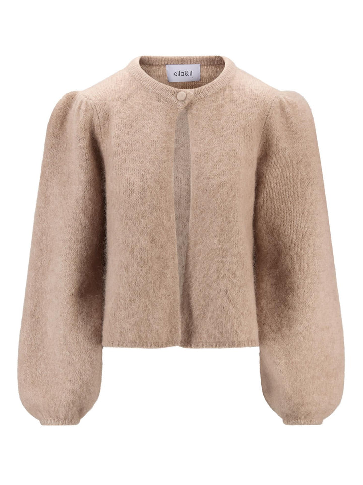 Amelia Chunky Cardigan  Hazel Beige