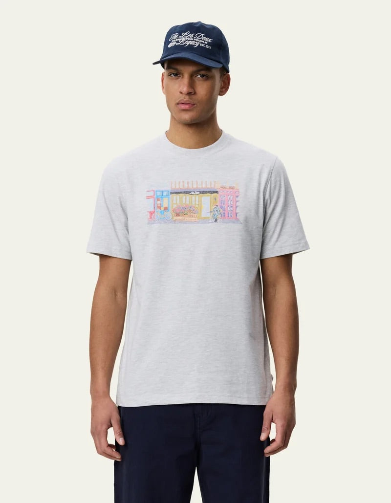 Market T-Shirt  Snow Melange