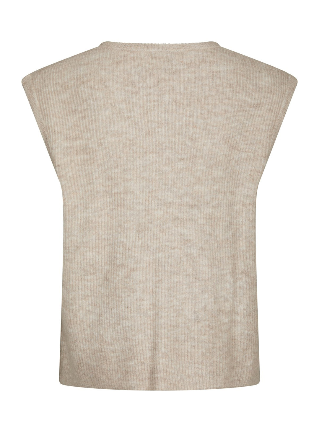 Everest Knit Vest  Sand Melange