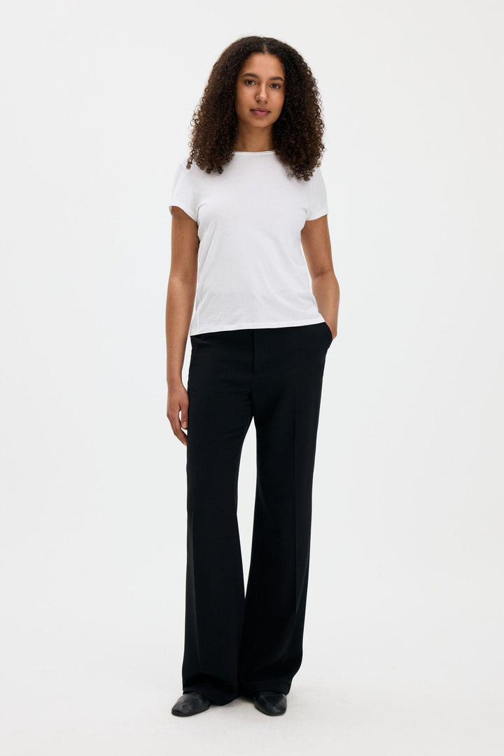 soft cotton tee  White