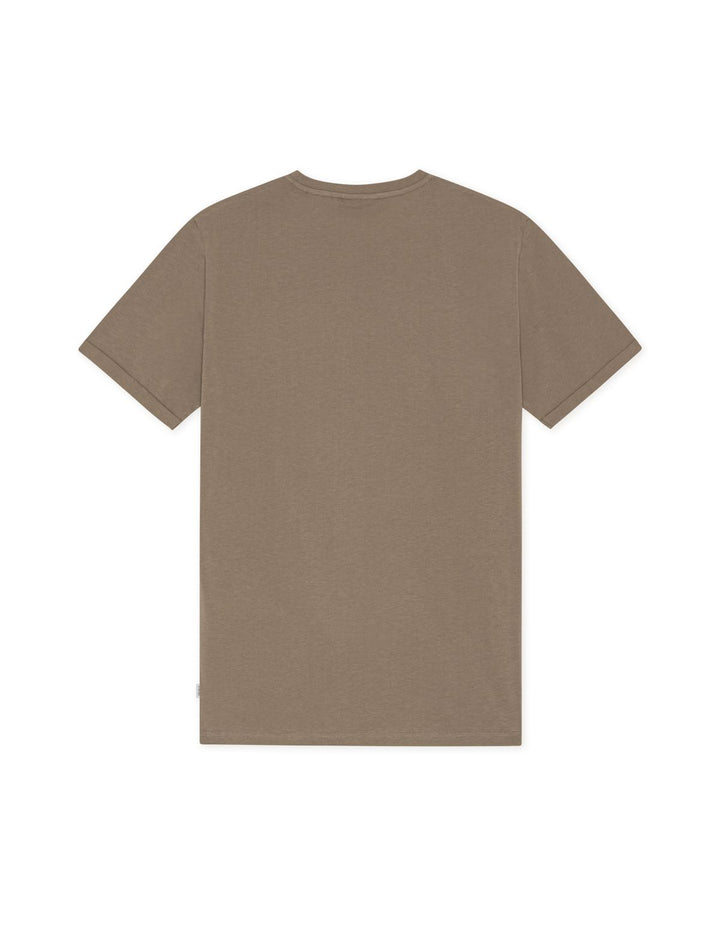 Core Contrast T-Shirt  Bungee Cord Brown