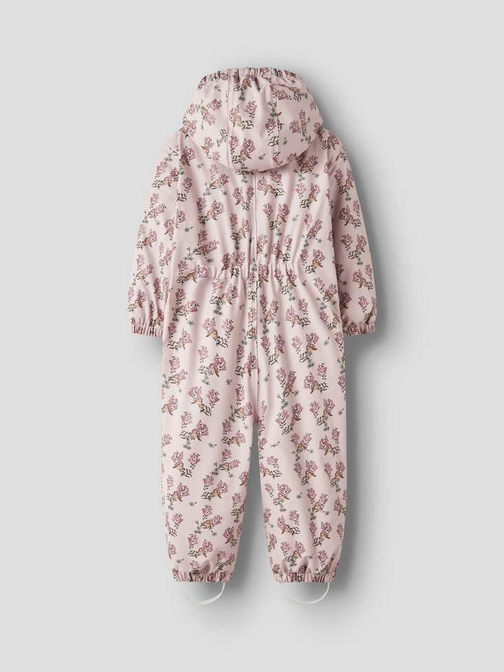 Ladry10 Pad Snowsuit Aop Fo  Lyselilla