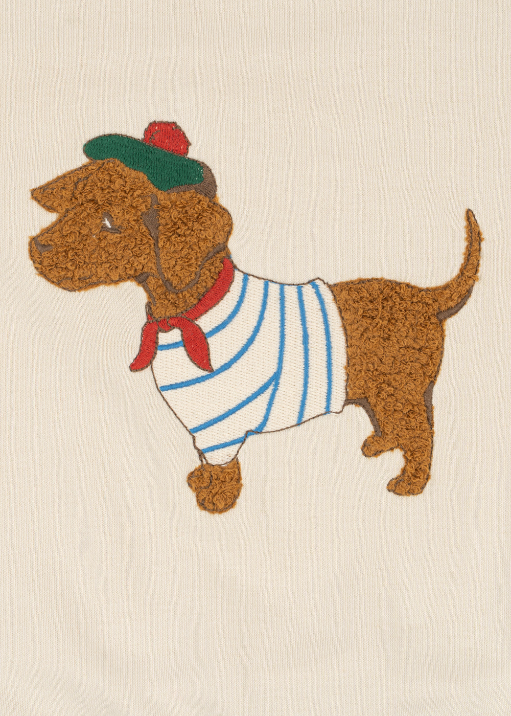 SPOTTY SWEAT SHIRT GOTS  Brown Rice