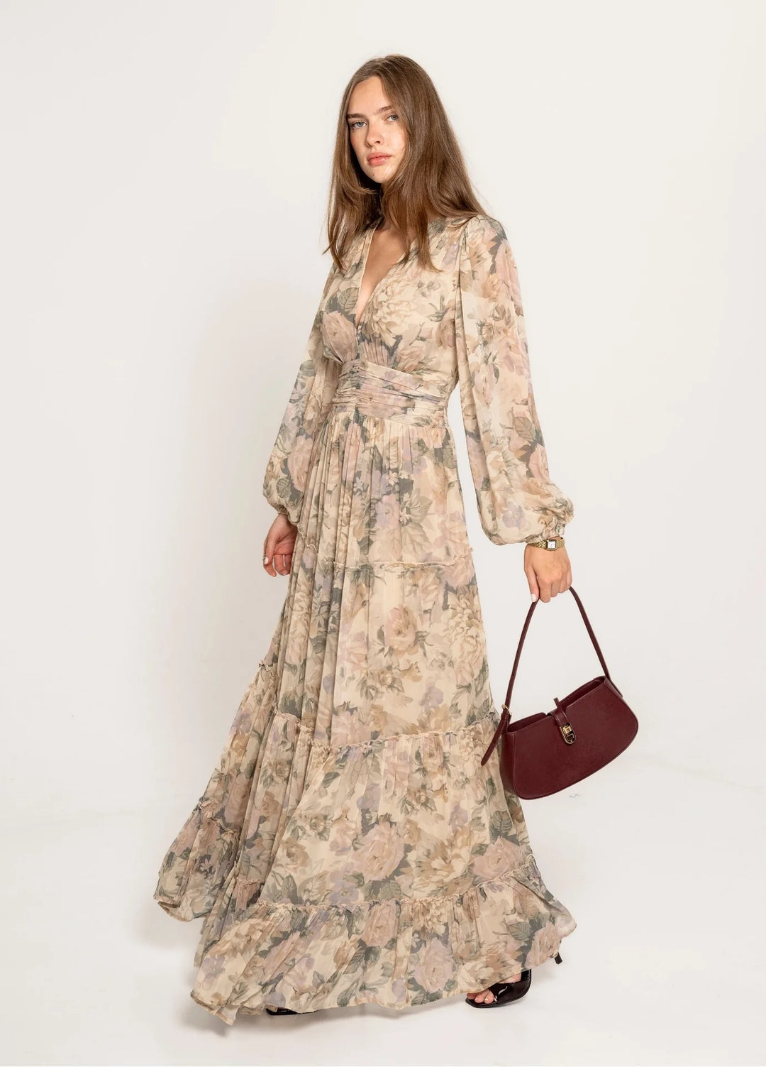 Noor Maxi Dress Vintage Mauve  Vintage Mauve