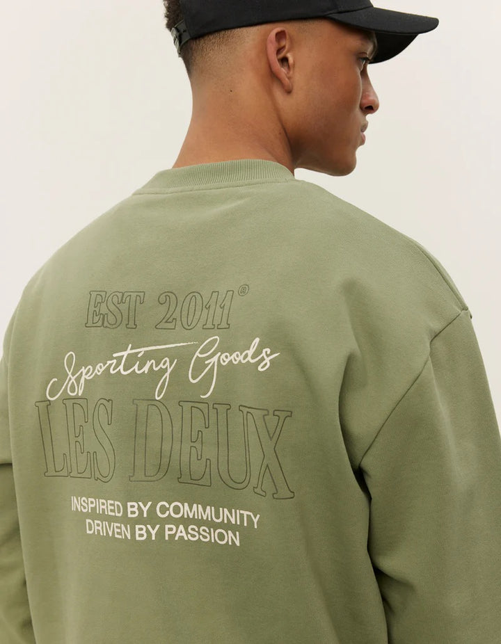 Allen Sweatshirt  Oil Green