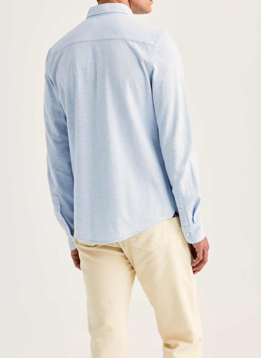 Camden pique shirt Light Blue