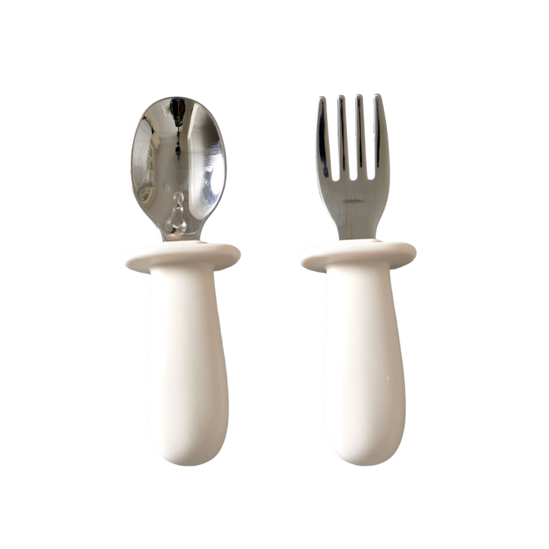 Baby Cutlery Set  Cream