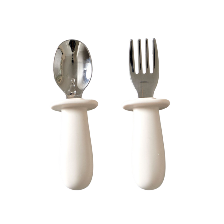 Baby Cutlery Set  Cream