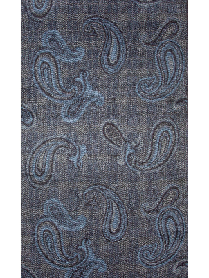 Skjerf herre paisley 35x180  Beige