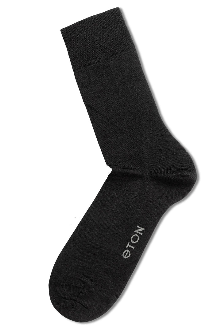 Eton Fine Wool Plain  Black
