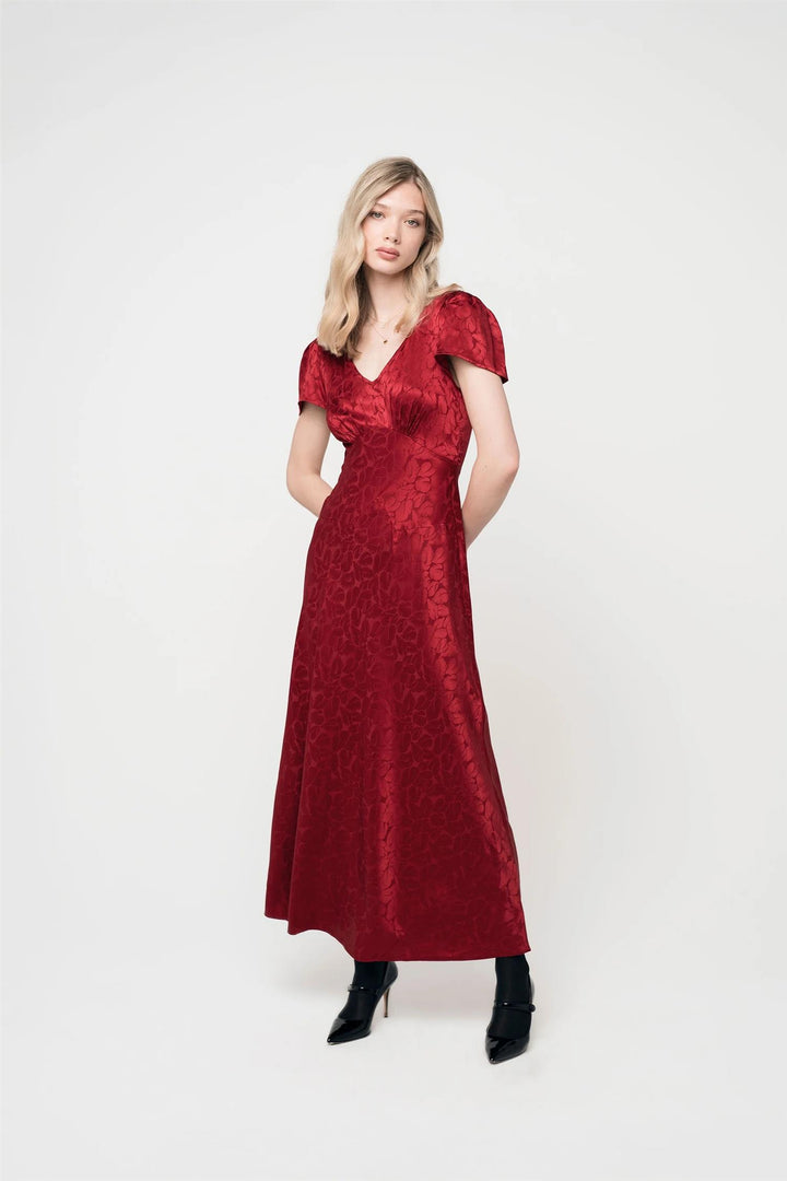 MARLEY JACQUARD  Red
