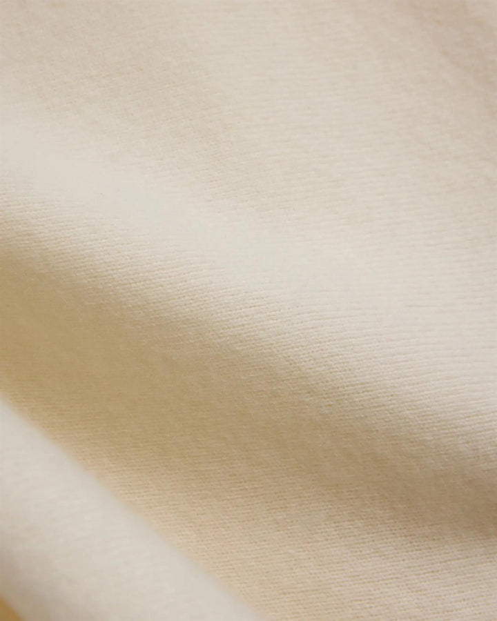 IBEN ENZO MERINO PONCHO  Ivory White