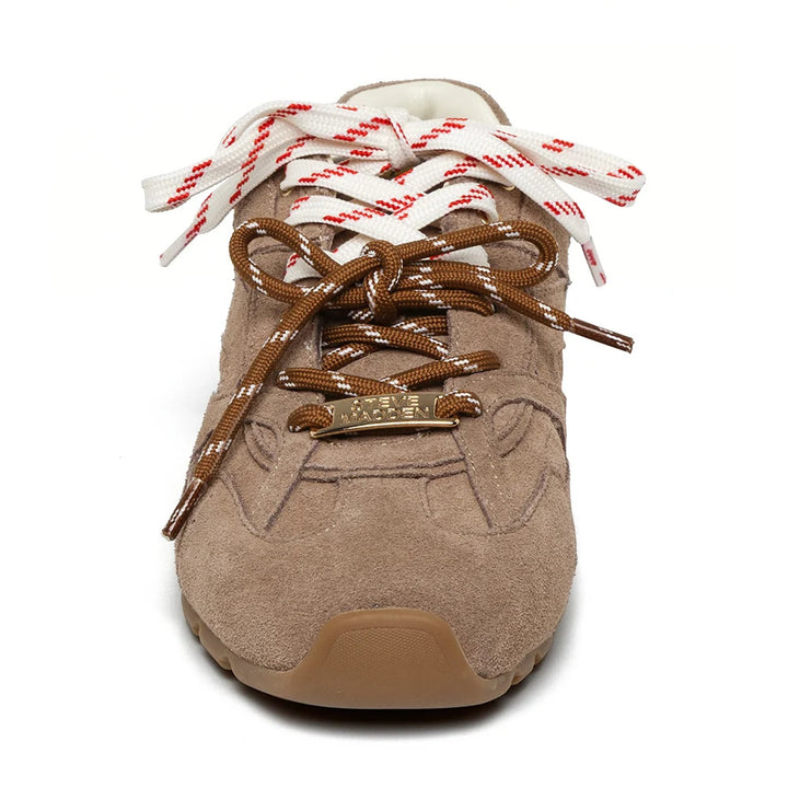 Asiel Suede Sneaker  Taupe