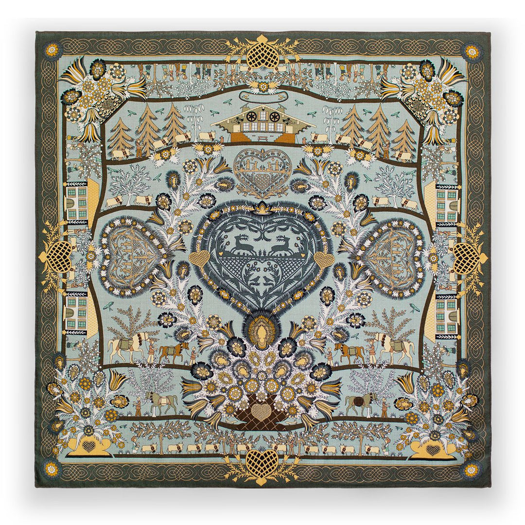 Bandana Ull/Silke  Brun