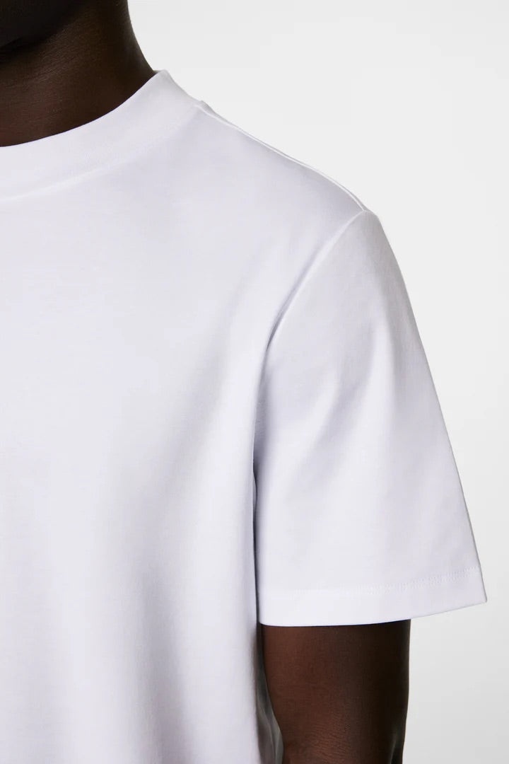 Ace Mock Neck T-Shirt  White