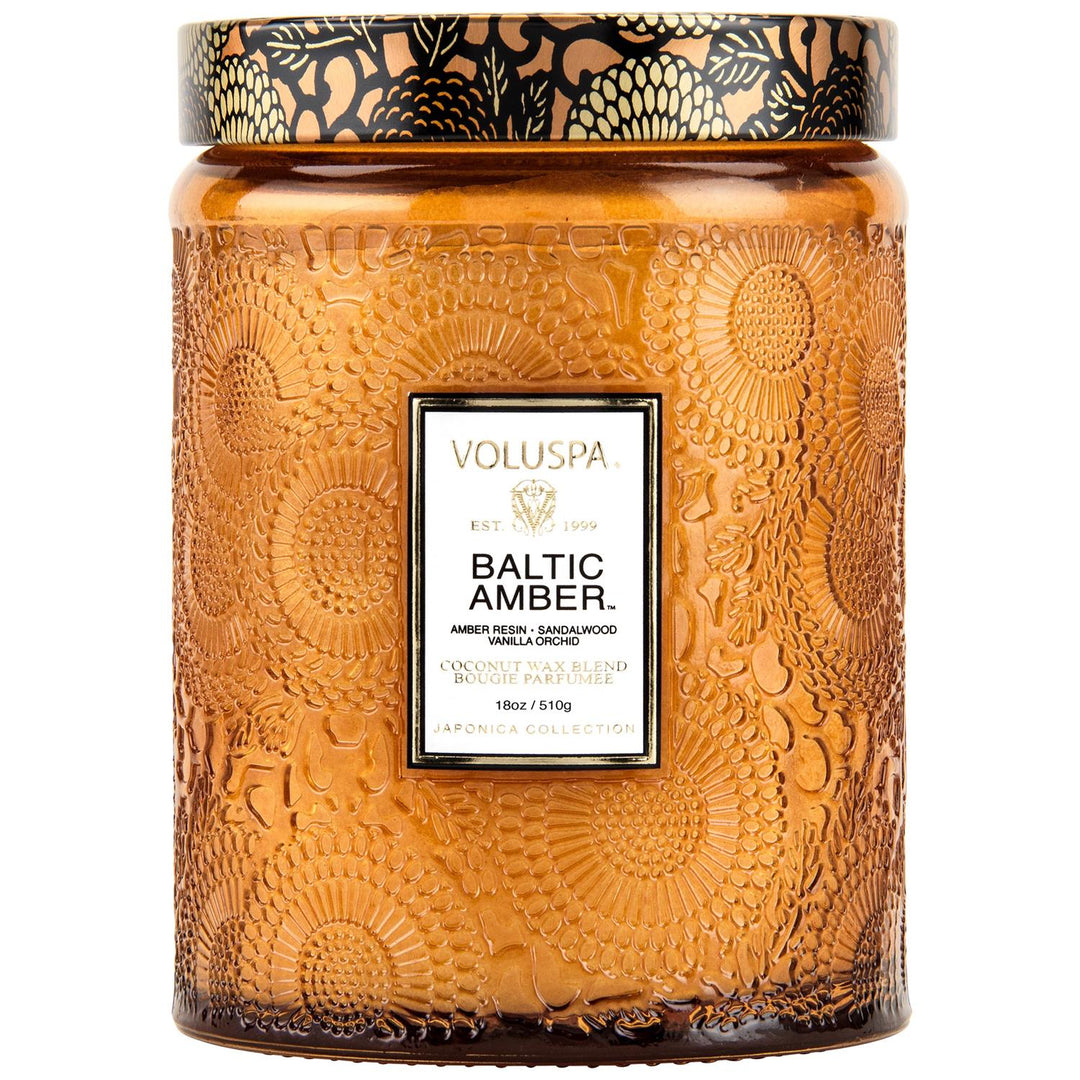 LARGE JAR CANDLE Baltic Amber