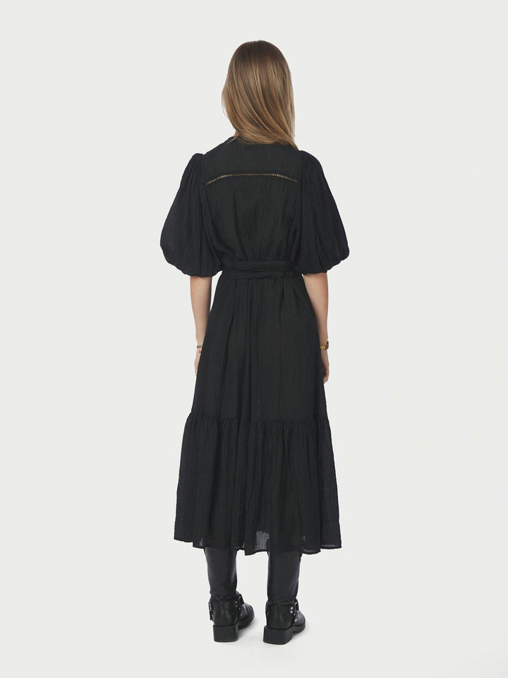 Margarita Crepe Dress  Black