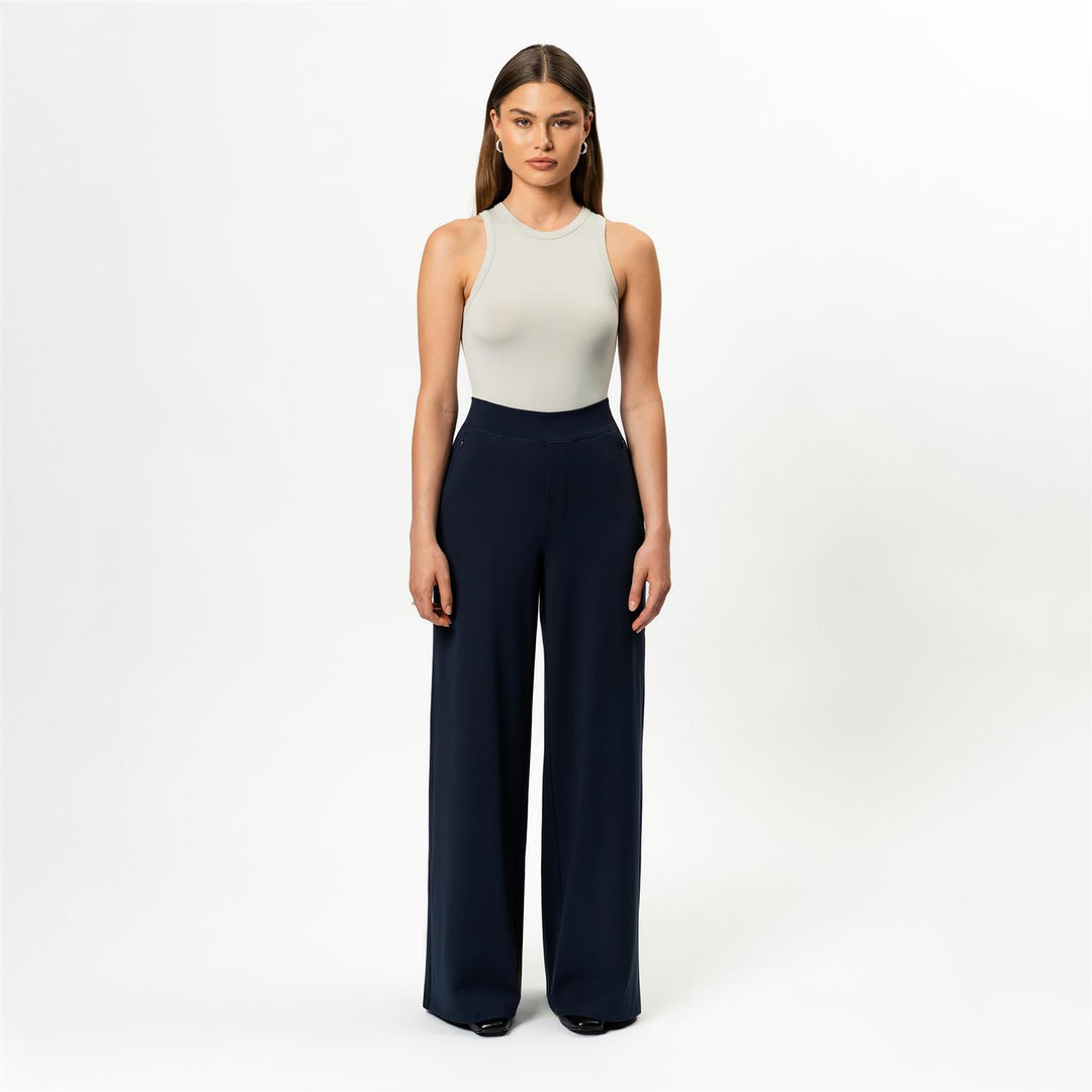 Asana Wide Pant 34"L  Navy