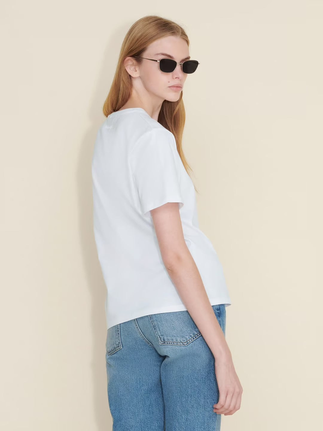 W. Regular Tee  White