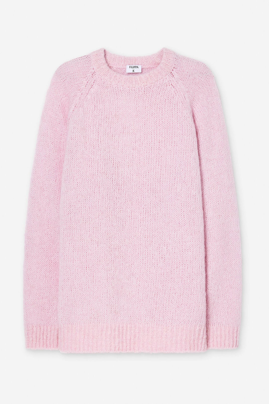 hairy alpaca sweater  Light Pink