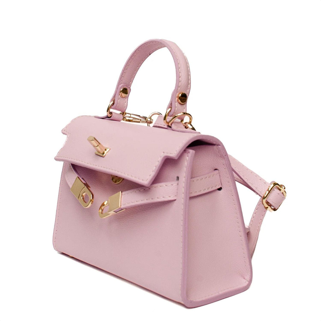 TRENTO BAG LEATHER  Pastel Pink