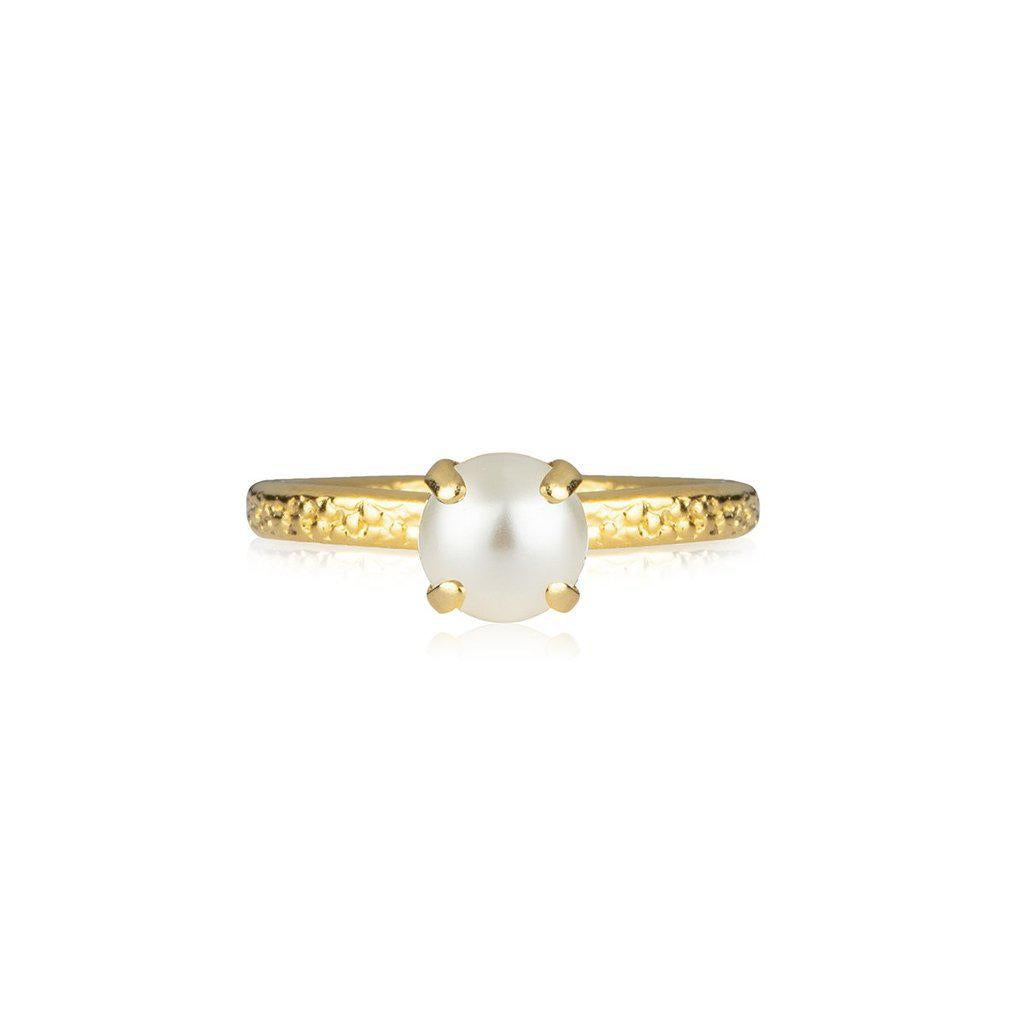 NATTI RING GOLD  Pearl