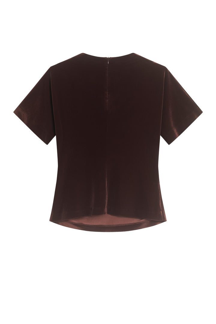 RENEE Velvet  Dk Burgundy