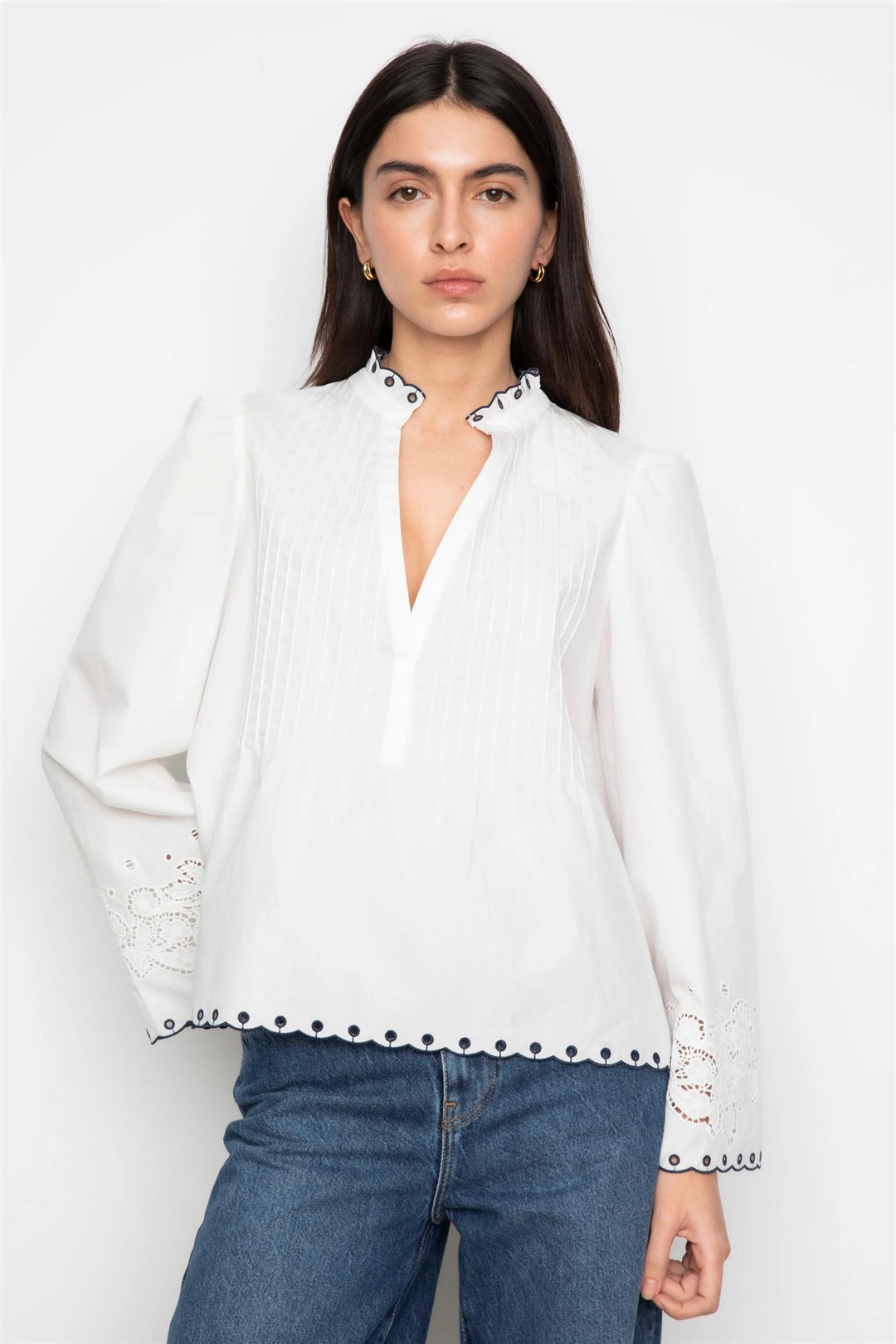 Lynn Blouse  White