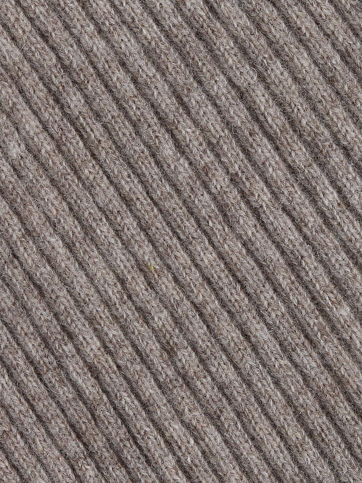 Amara Rib Trousers  Taupe