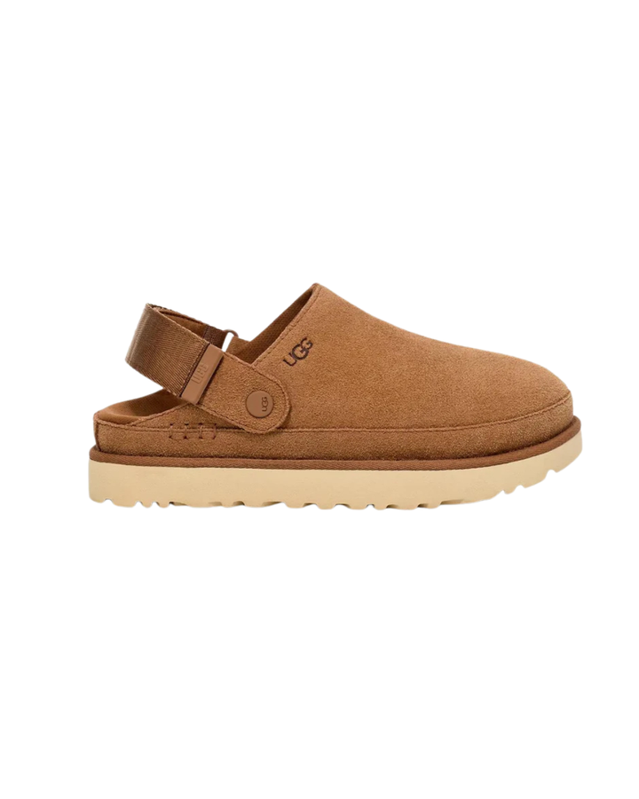W Goldenstar Clog  Chestnut