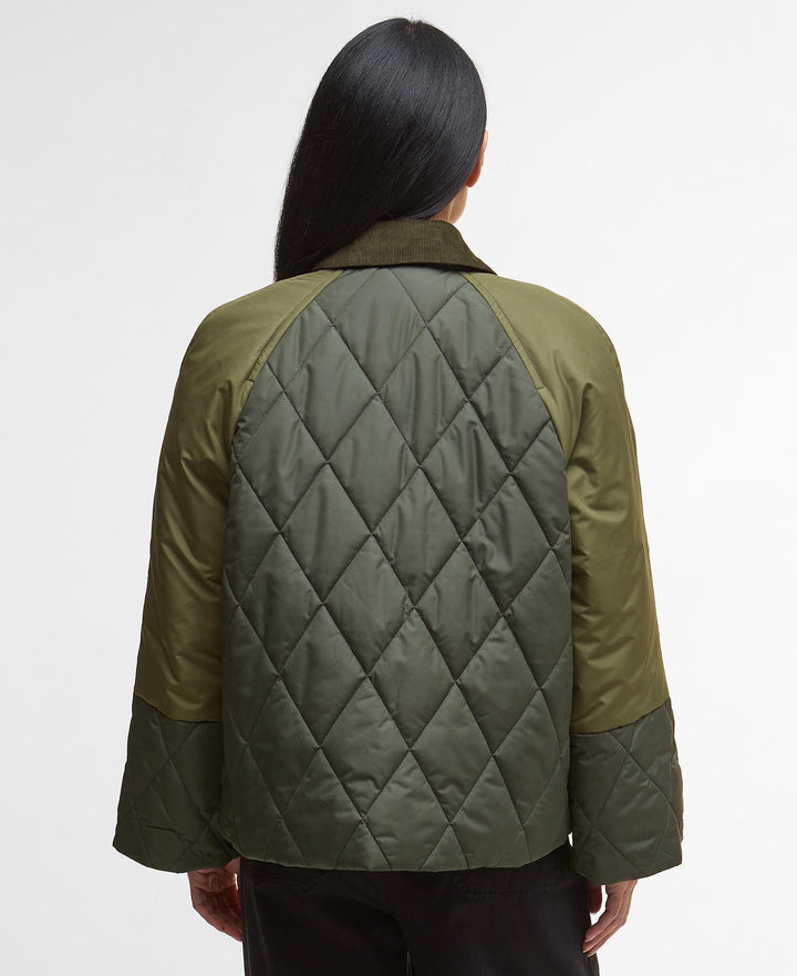 Martha Quilted Jacket  Olive