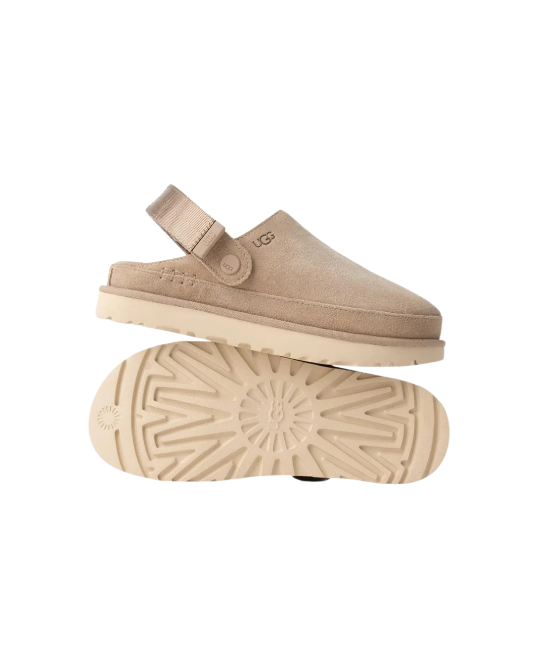 W Goldenstar Clog  Sand