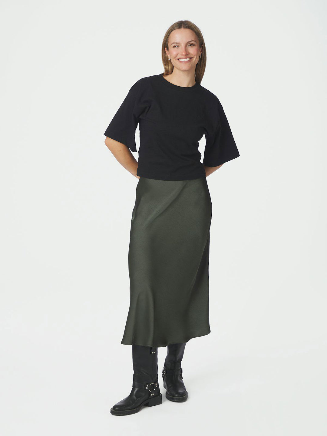 Bovary Skirt Deep Green