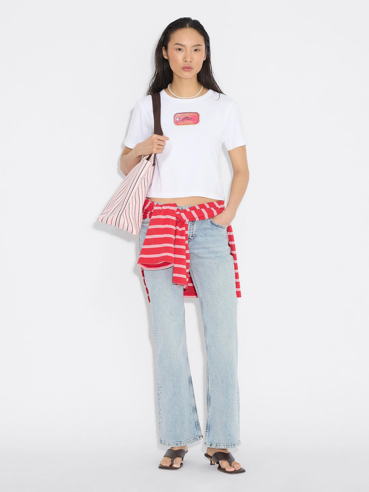 Mackerel Tee  White