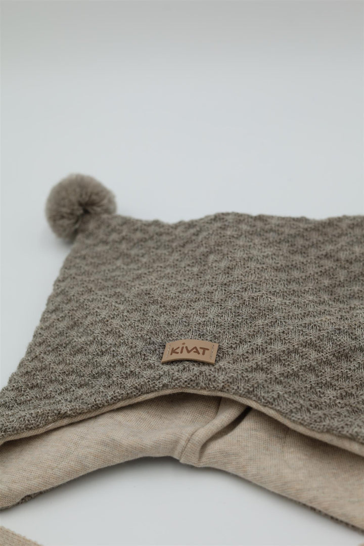 Waffle hat Beige