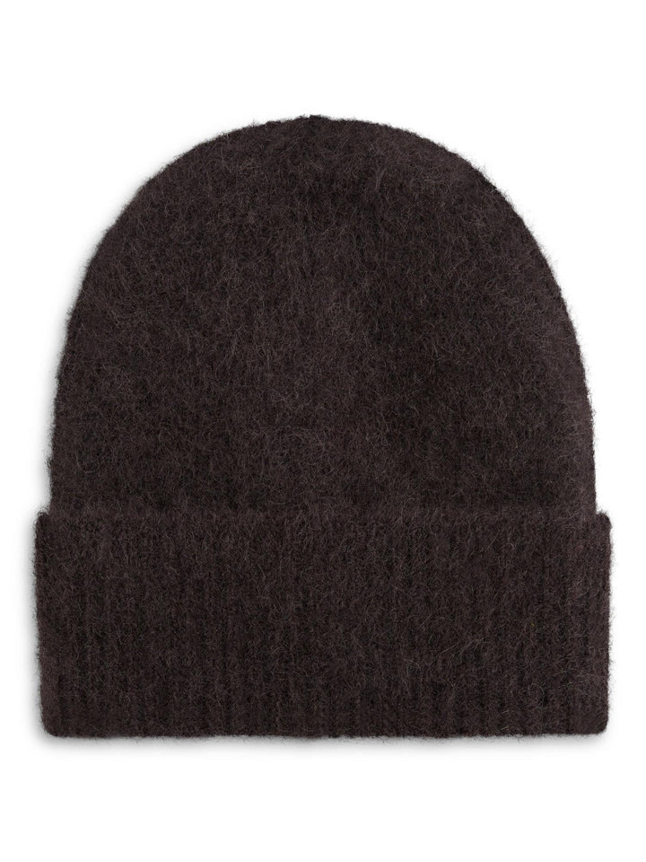 Silje Chunky Hat  Dark Brown