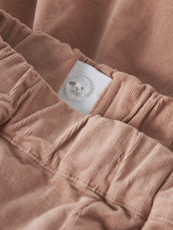 Somba Loose Cord Pant  Lysebrun