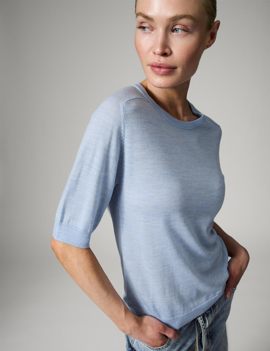 CAROLINA - DAILY ELEMENTS  Light Blue Melange
