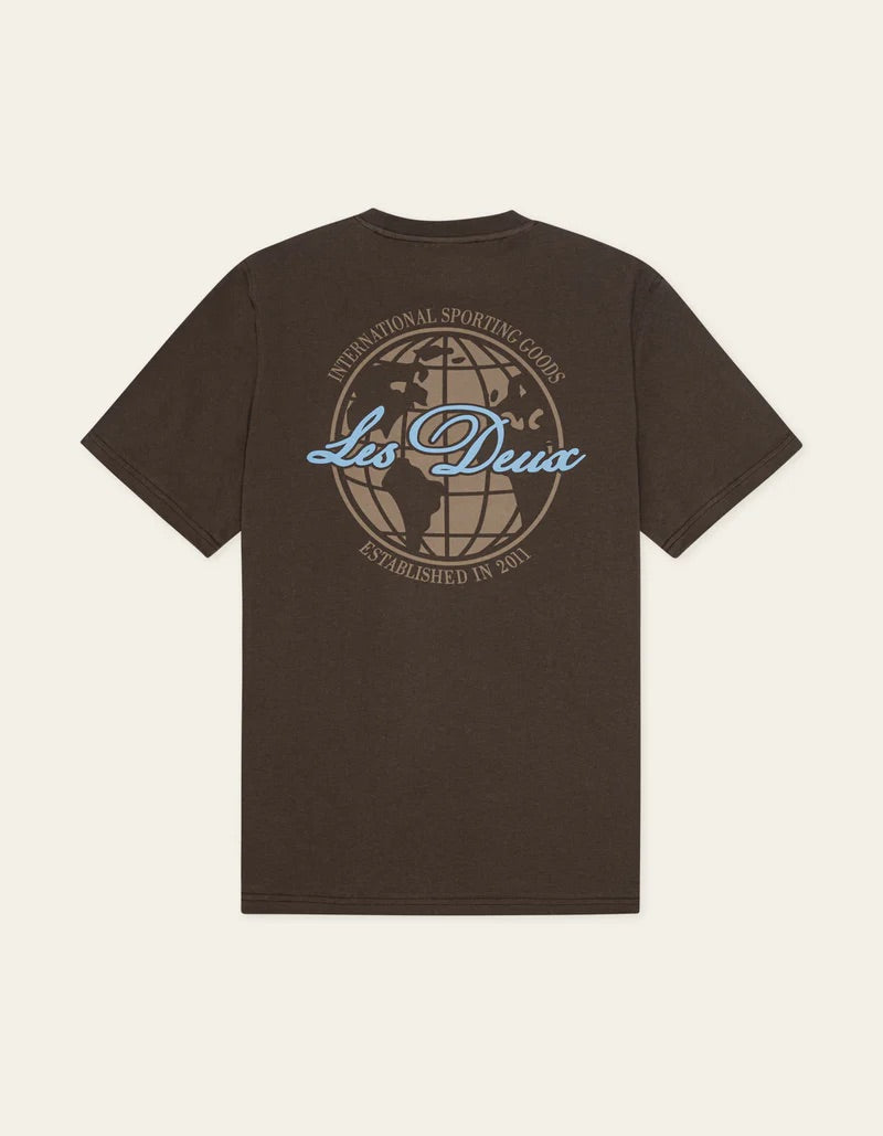 Ben Globe T-Shirt  Turkish Coffee Brown