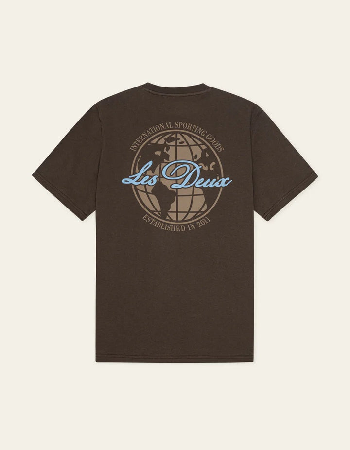 Ben Globe T-Shirt  Turkish Coffee Brown